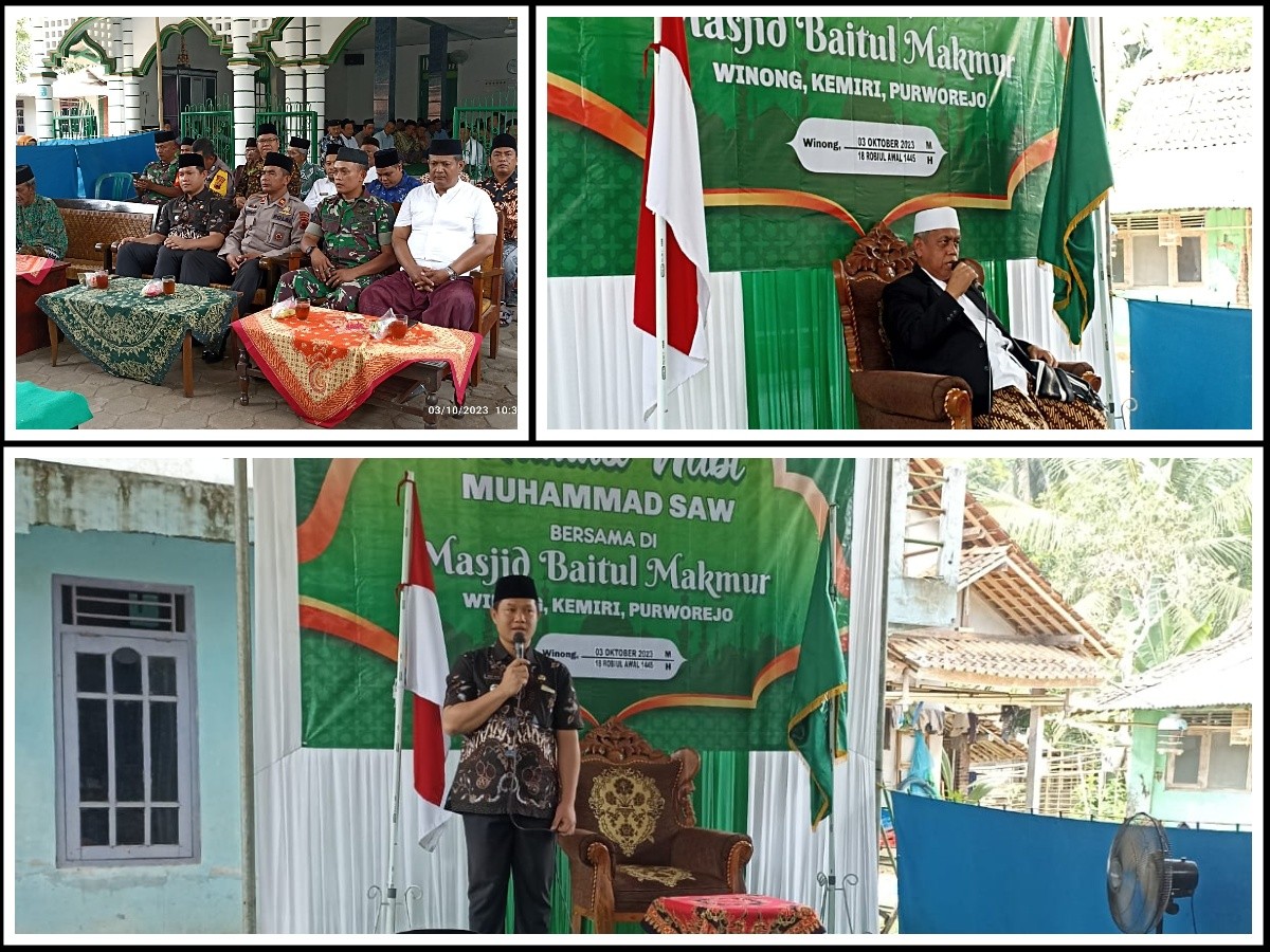 PERINGATAN MAULID NABI MUHAMMAD SAW DESA WINONG