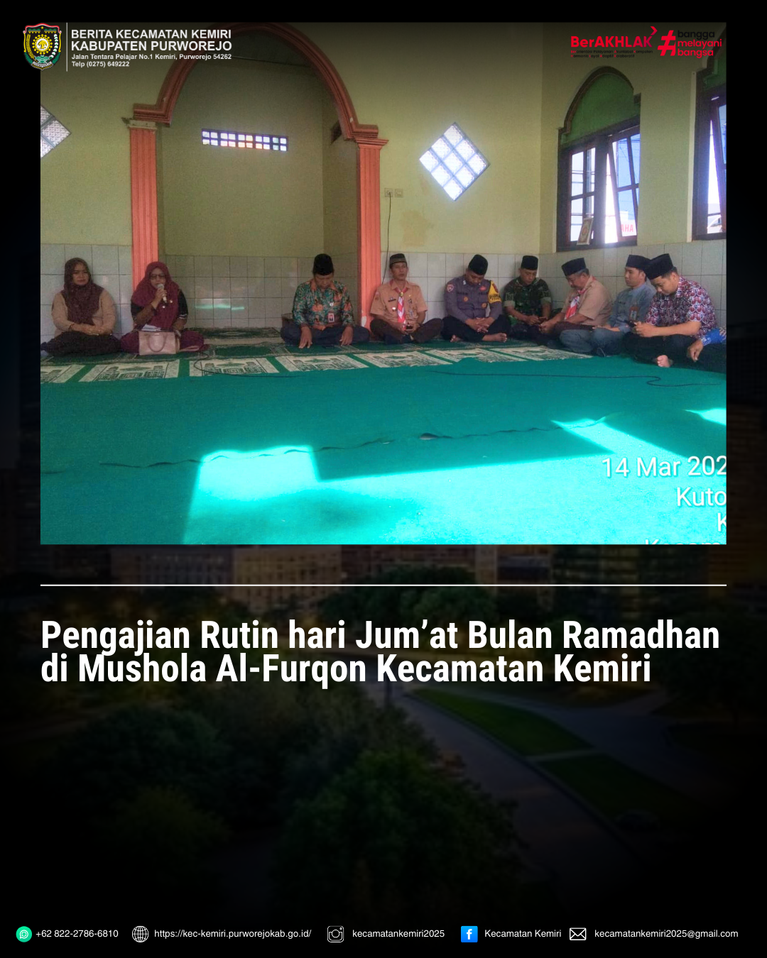 Pengajian Rutin Hari Jum\