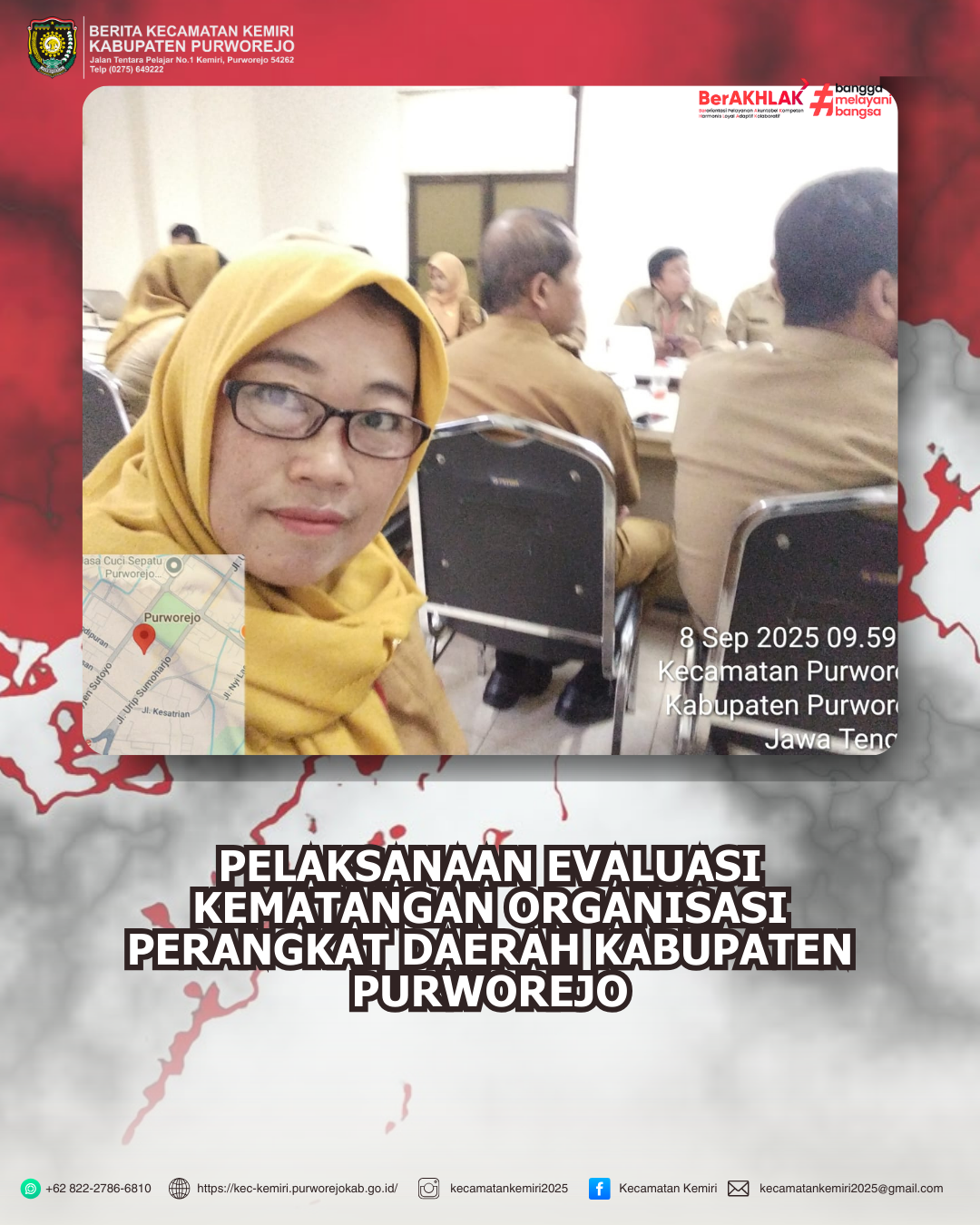 Pelaksanaan Evaluasi Kematangan Organisasi Perangkat Daerah Kabupaten Purworejo