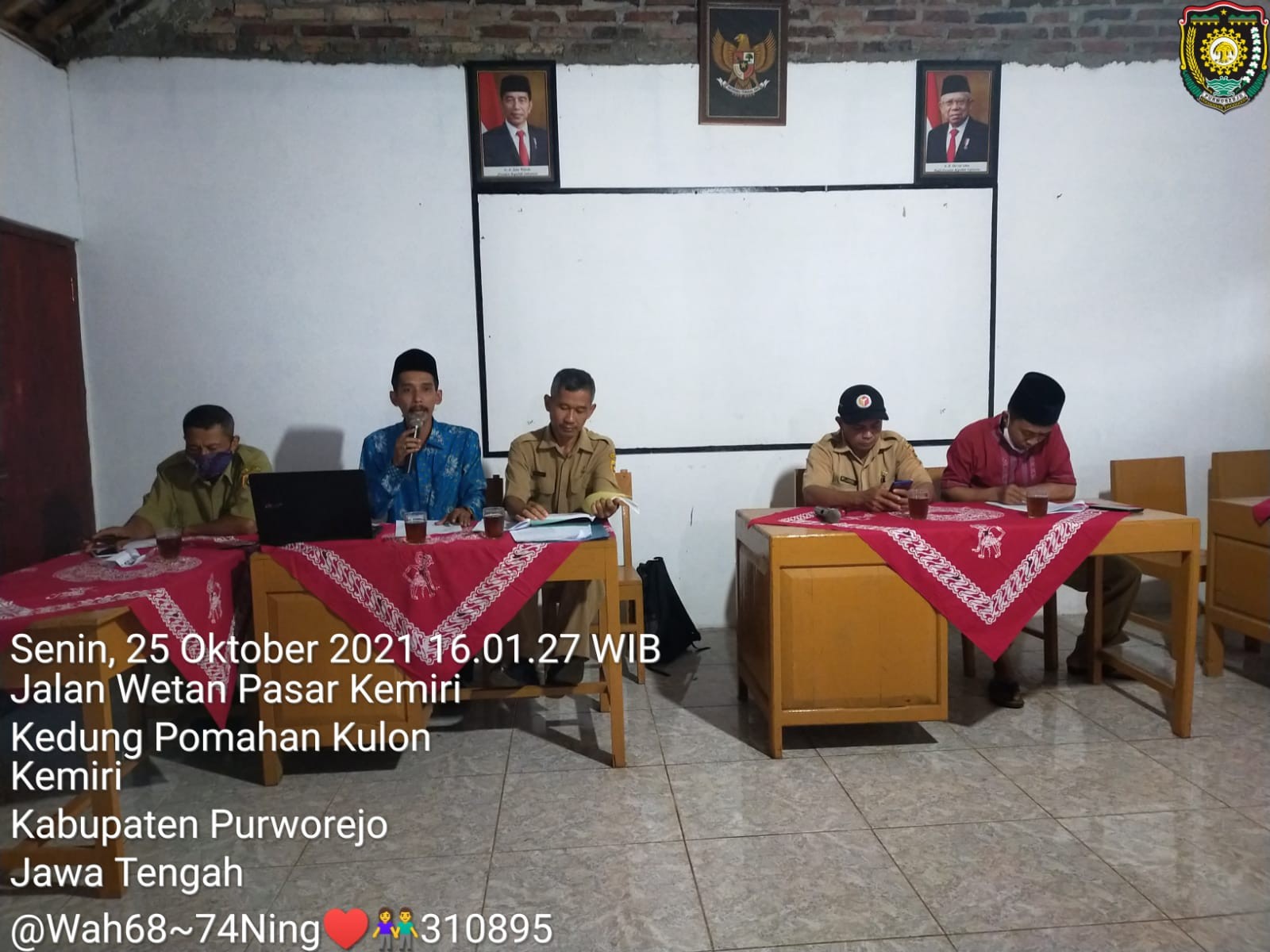 Fasilitasi Pilkades Antar Waktu Desa Kedung Pomahan Kulon Kec Kemiri