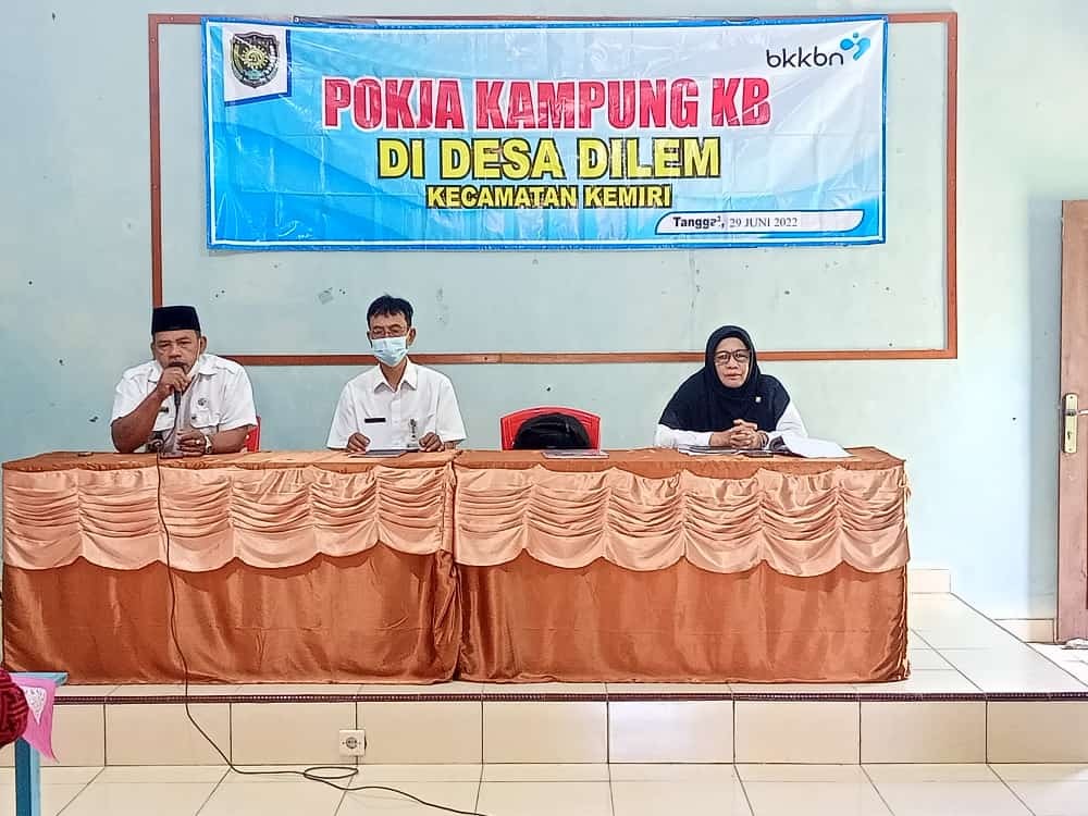 Pokja Kampung KB Desa Dilem Kecamatan Kemiri