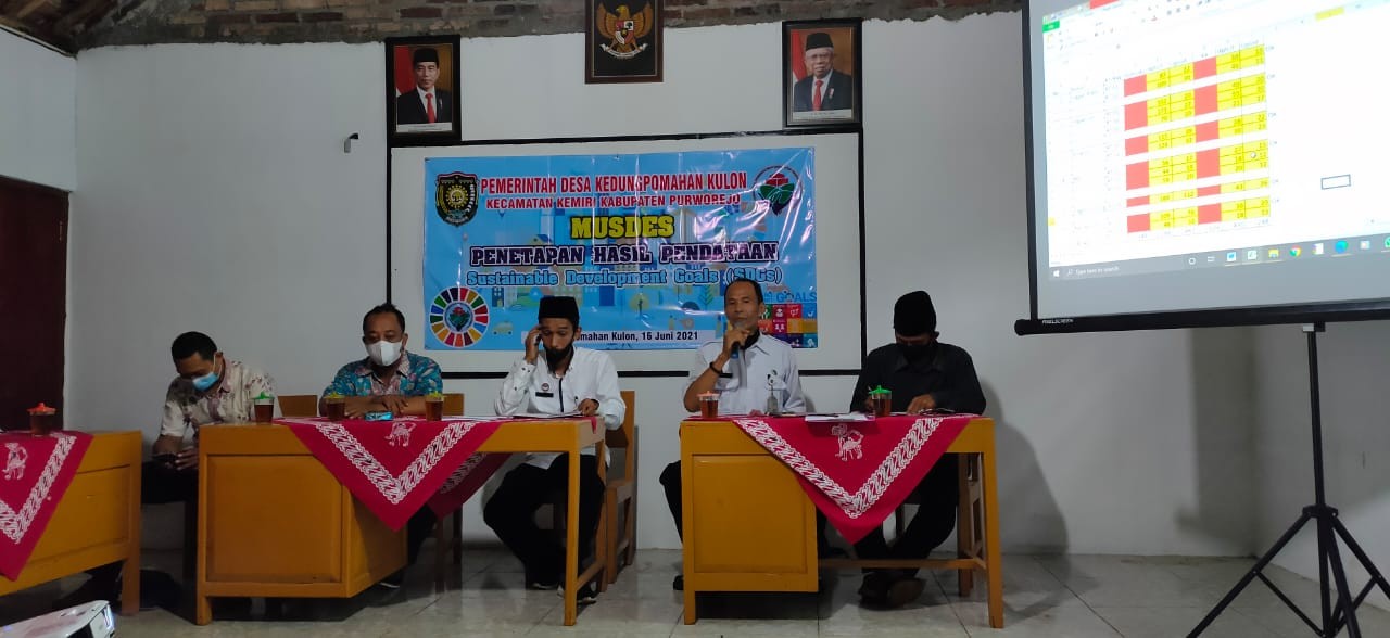 Musdes SDGs Desa Kedung Pomahan Kulon 