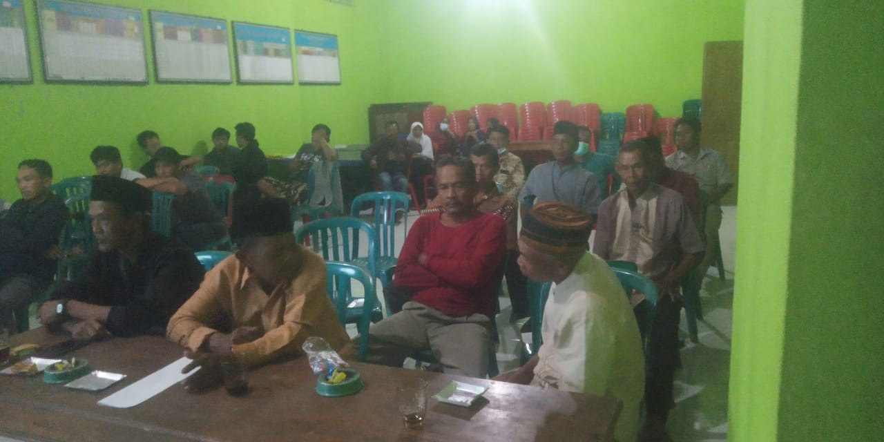 Persiapan Musyawarah Dusun  Pilkades PAW Desa Kroyokulon Kecamatan Kemiri 