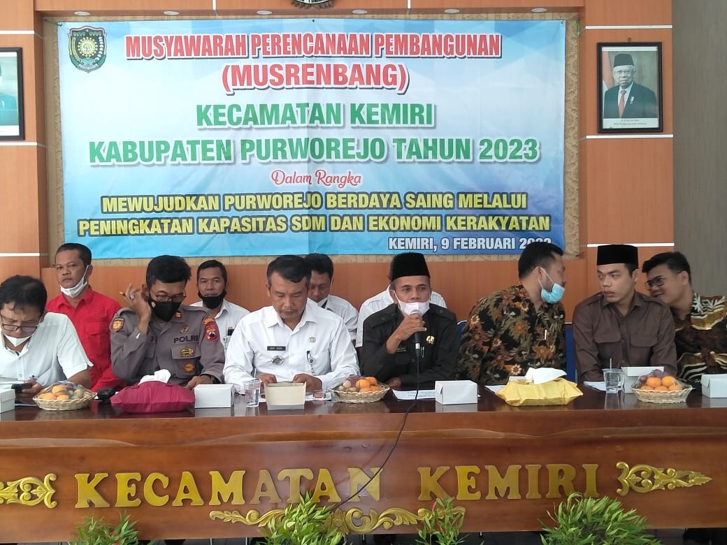 Musrenbang Kecamatan Kemiri Tahun 2022 