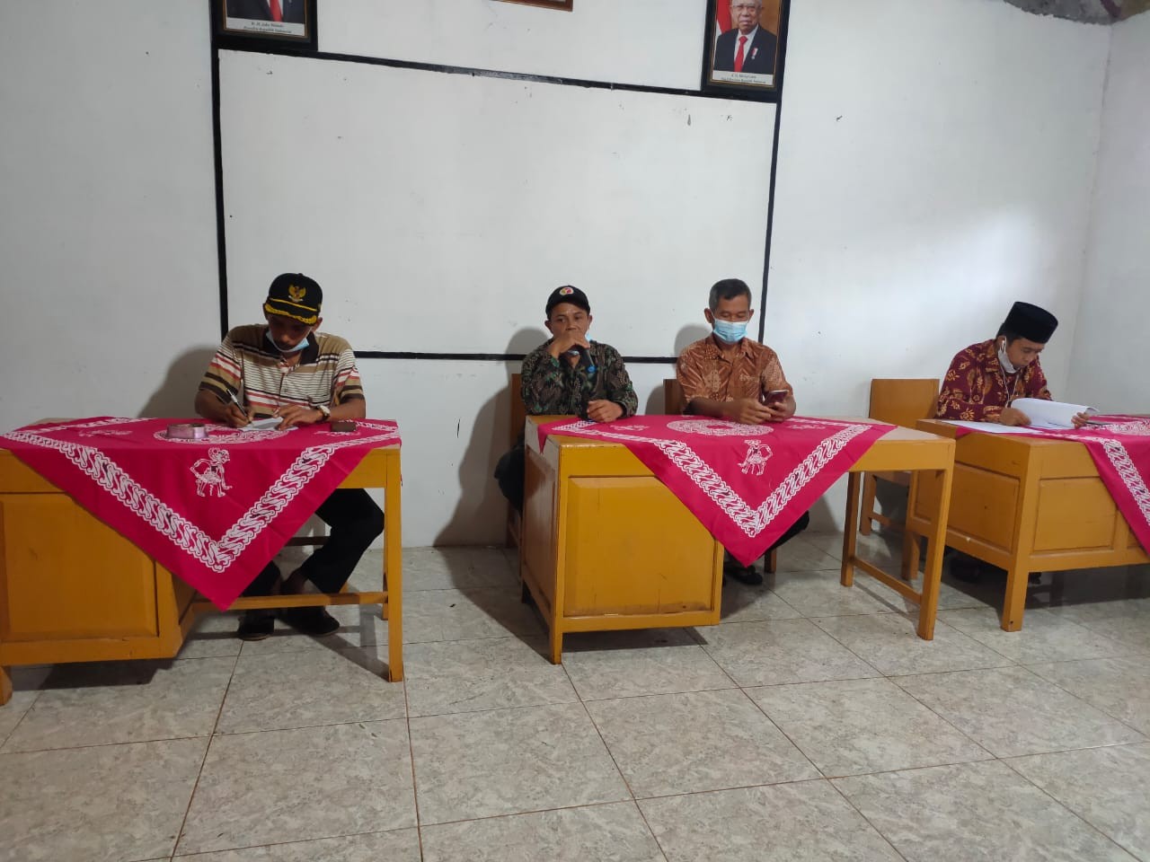 Rapat Koordinasi Pelaksanaan Pilkades Antar Waktu Kedung Pomahan Kulon 