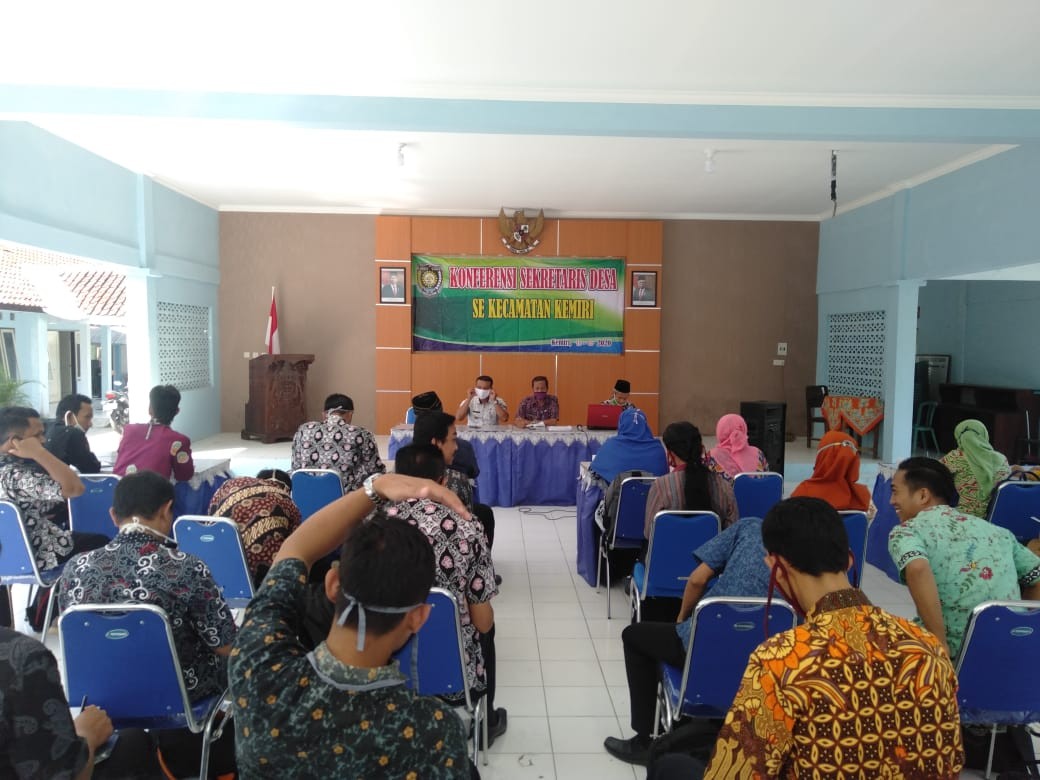 Konferensi Dinas Sekdes Bulan Juni 2020